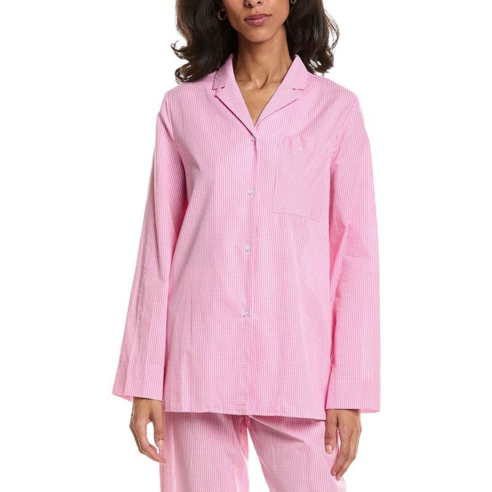 To My Lovers Womens  Check Top, Pink